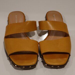 Marc Fisher Yellow Slippers - Size 8